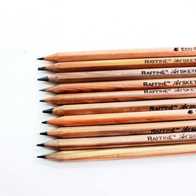 马可牌 高级原木杆绘图铅笔 美术专用素描铅笔